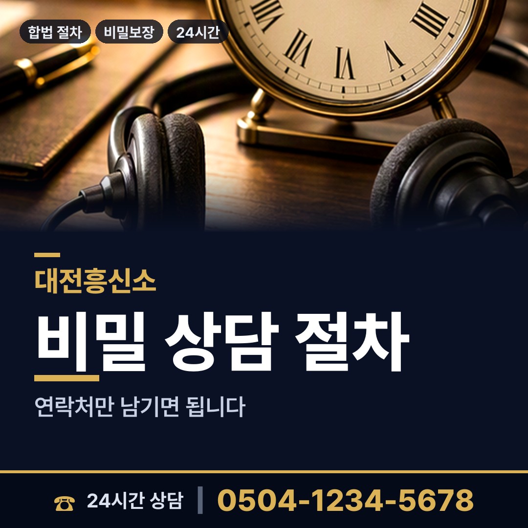 대전 관저1동 신상조사 상담 안내
